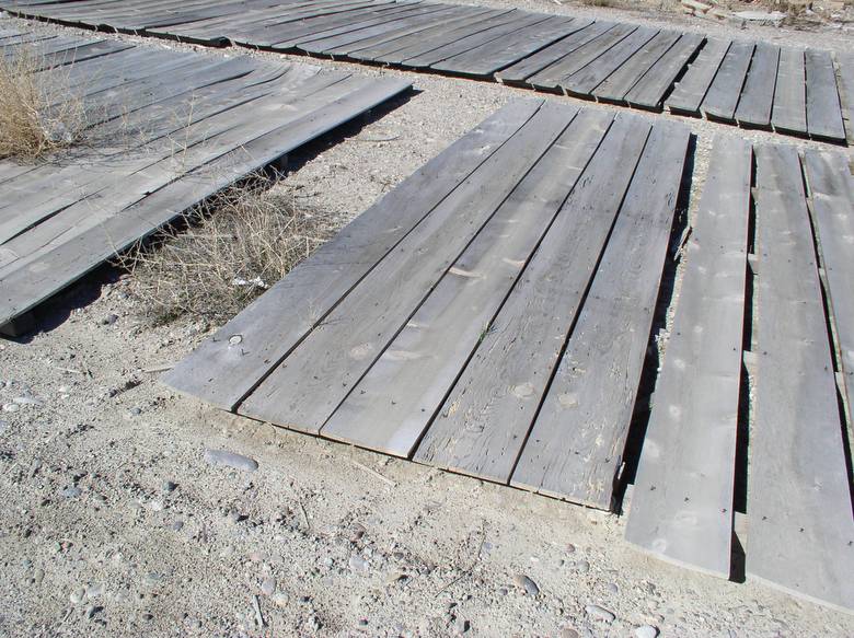 Weathered Thin Railcar Material